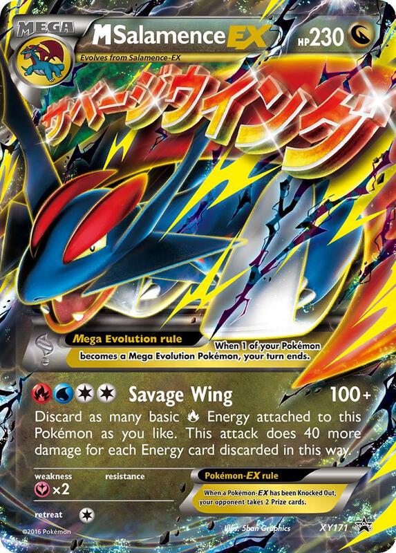 Karta Pokemon M Salamence EX - XY171 - XY Promos XY171