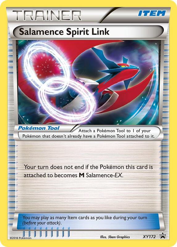 Salamence Spirit Link XY172 - XY Black Star Promos