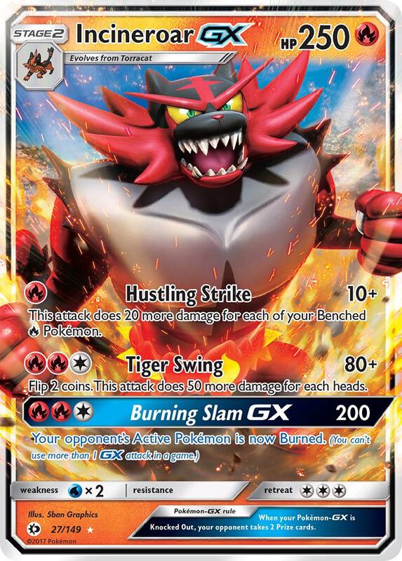Incineroar-GX 27/149 - Sun & Moon