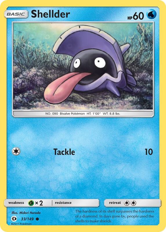 Shellder 33/149 - Sun & Moon