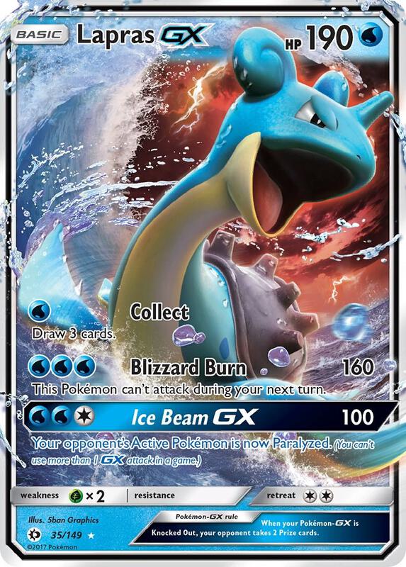Lapras-GX 35/149 - Sun & Moon
