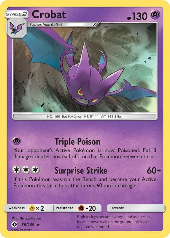Crobat 56/149 - Sun & Moon