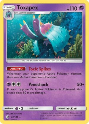 Toxapex 63/149 - Sun & Moon