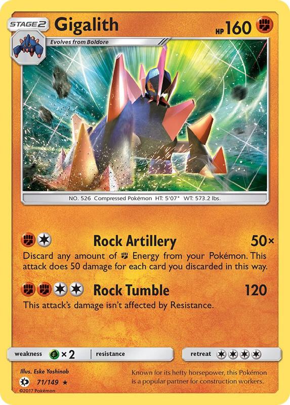 Gigalith 71/149 - Sun & Moon