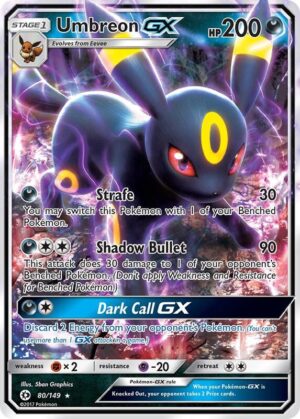 Umbreon-GX 80/149 - Sun & Moon
