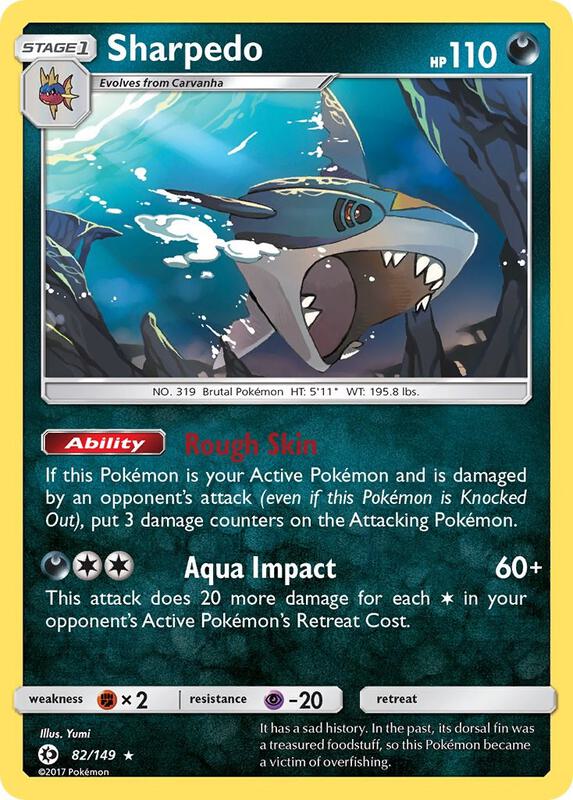 Sharpedo 82/149 - Sun & Moon