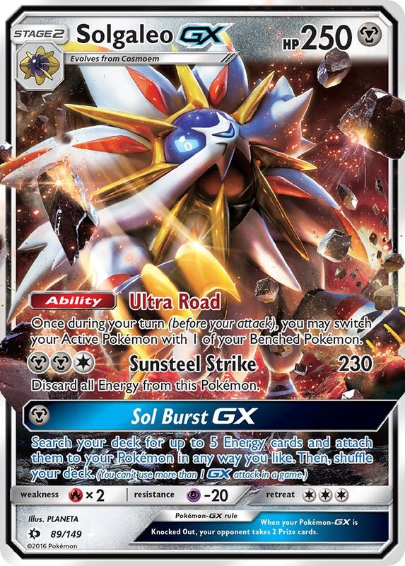 Solgaleo-GX 89/149 - Sun & Moon
