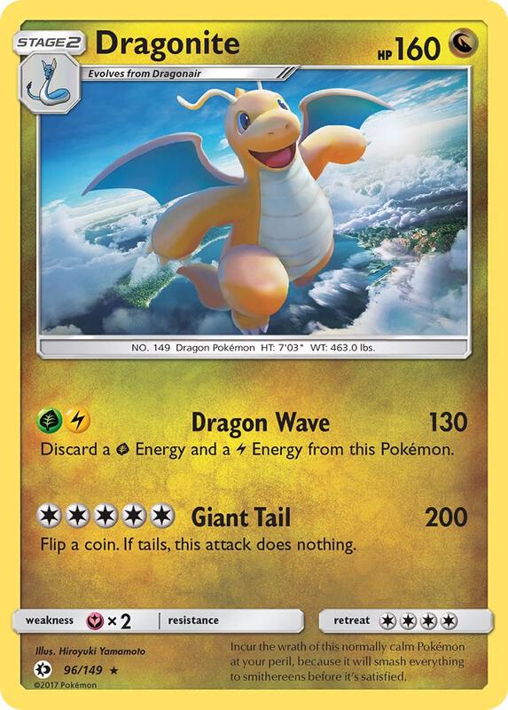 Dragonite 96/149 - Sun & Moon