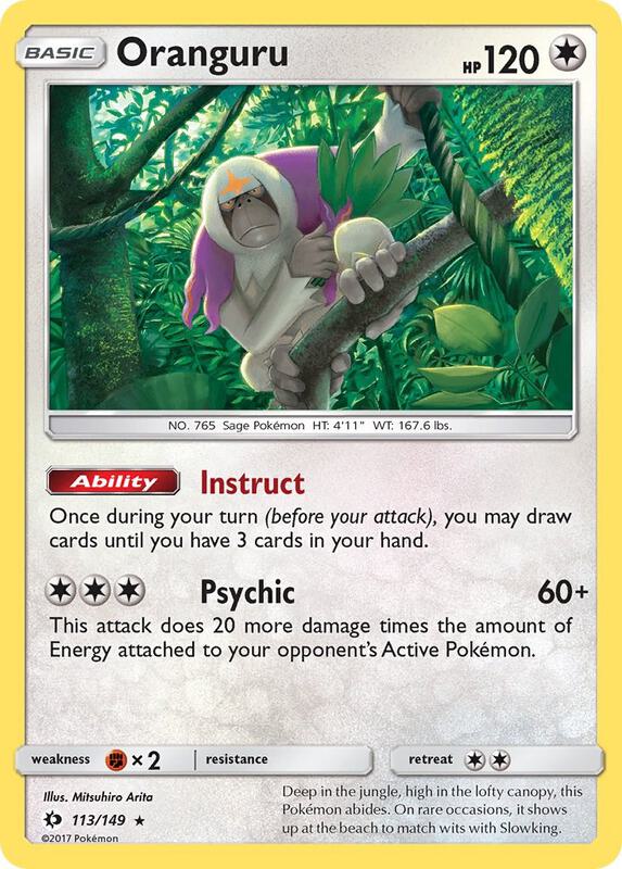Oranguru 113/149 - Sun & Moon