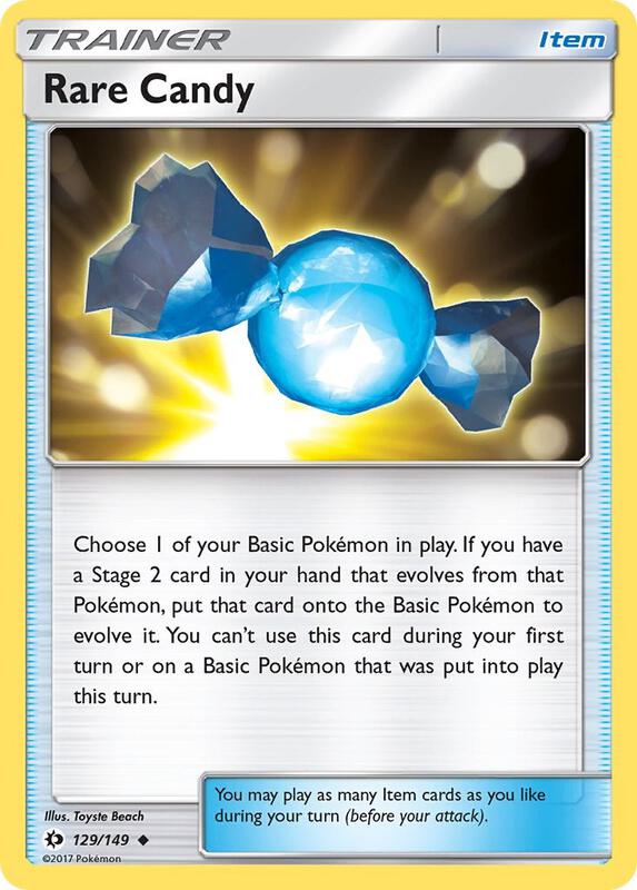 Rare Candy 129/149 - Sun & Moon