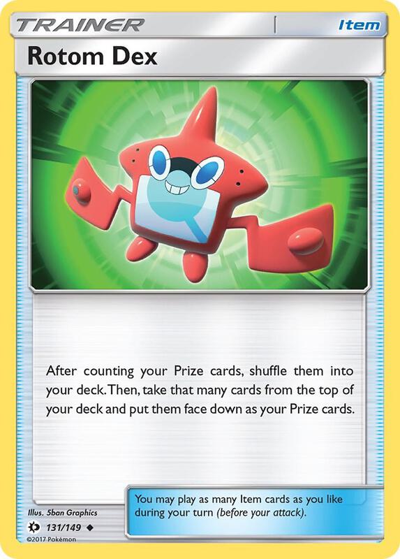Rotom Dex 131/149 - Sun & Moon