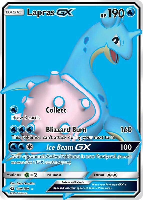 Lapras-GX 139/149 - Sun & Moon