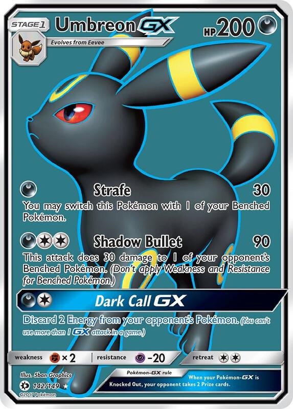 Umbreon-GX 142/149 - Sun & Moon