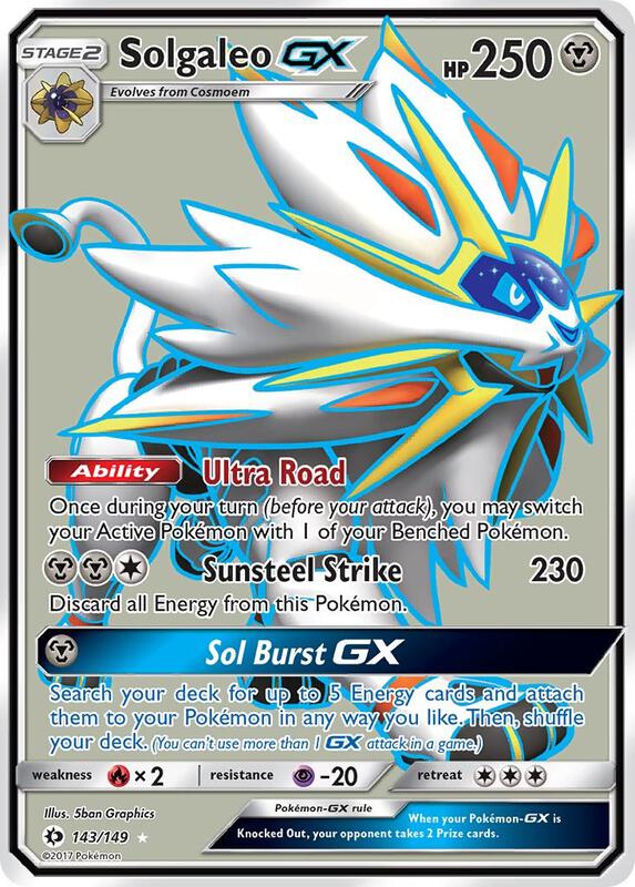 Solgaleo-GX 143/149 - Sun & Moon