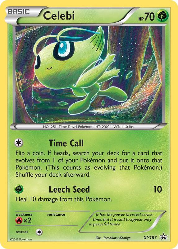Karta Pokemon Celebi - XY187 - XY Promos XY187