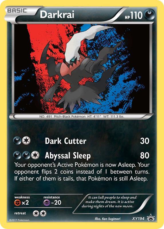 Karta Pokemon Darkrai - XY194 - XY Promos XY194