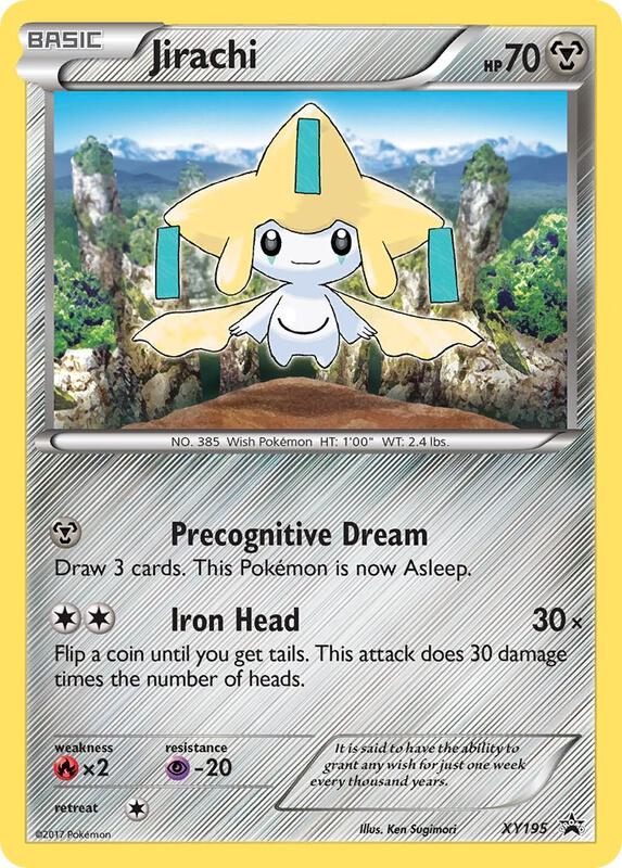 Karta Pokemon Jirachi - XY195 - XY Promos XY195