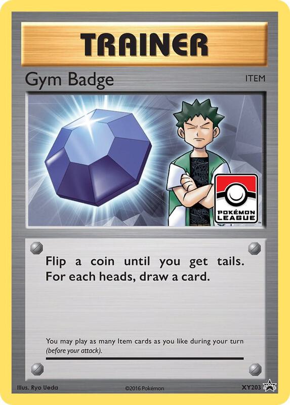 Gym Badge XY203 - XY Black Star Promos