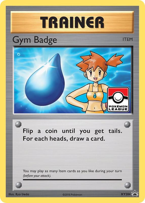 Gym Badge XY204 - XY Black Star Promos