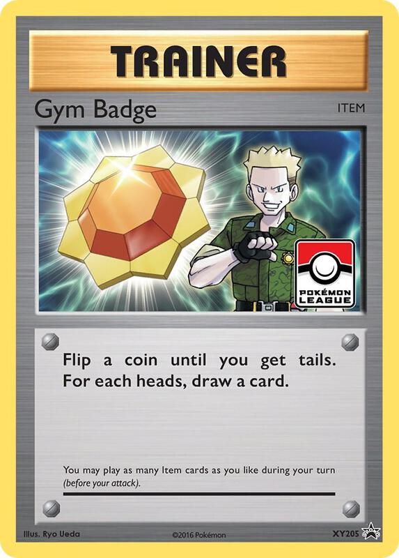 Gym Badge XY205 - XY Black Star Promos