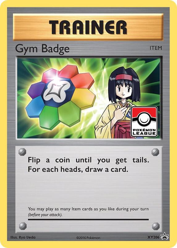Gym Badge XY206 - XY Black Star Promos