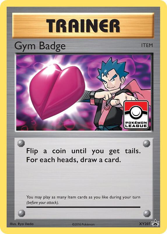 Gym Badge XY207 - XY Black Star Promos