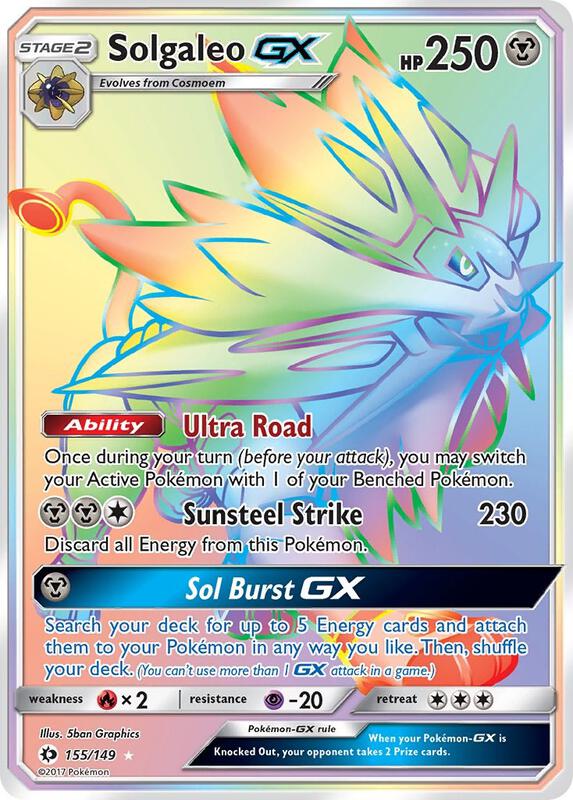 Solgaleo-GX 155/149 - Sun & Moon