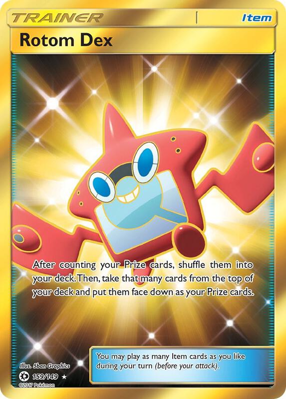 Rotom Dex 159/149 - Sun & Moon