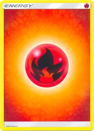 Karta Pokemon Fire Energy (2017 Unnumbered) - SM Base Set