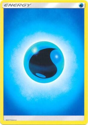 Karta Pokemon Water Energy (2017 Unnumbered) - SM Base Set