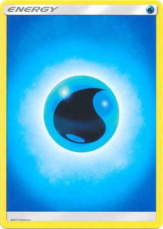 Karta Pokemon Water Energy (2017 Unnumbered) - SM Base Set