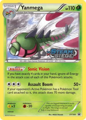 Yanmega XY144 - XY Black Star Promos
