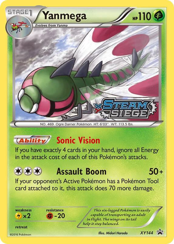 Yanmega XY144 - XY Black Star Promos