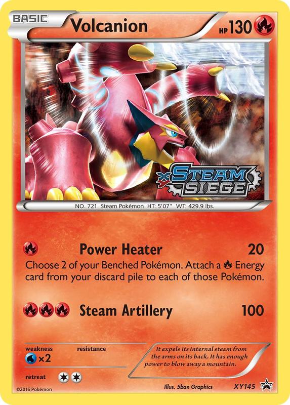Volcanion XY145 - XY Black Star Promos