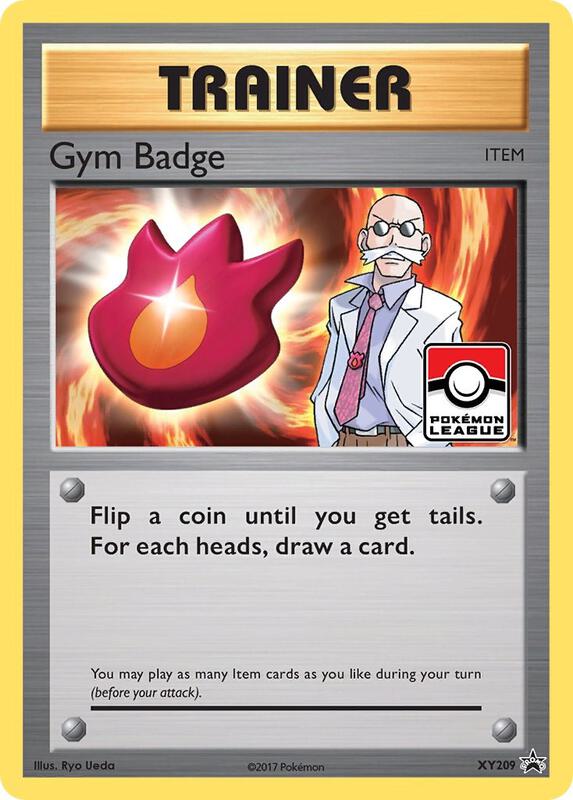 Gym Badge XY209 - XY Black Star Promos