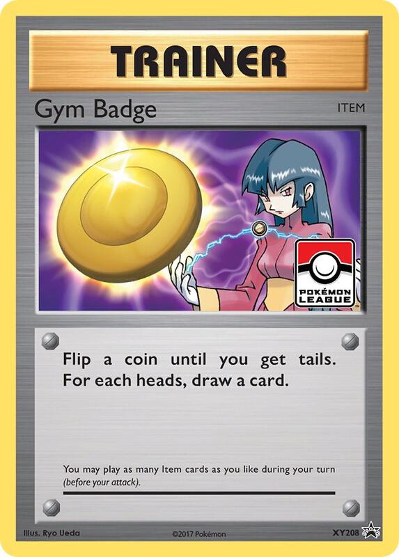 Gym Badge XY208 - XY Black Star Promos