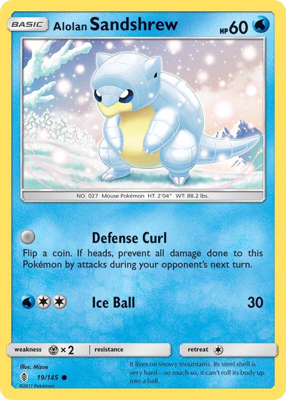 Alolan Sandshrew 19/145 - Guardians Rising