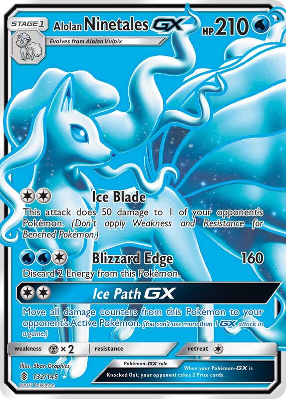 Alolan Ninetales-GX 132/145 - Guardians Rising