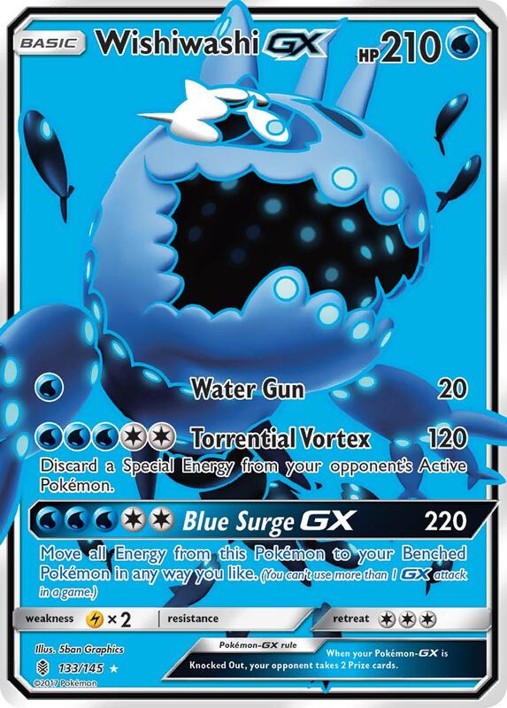 Wishiwashi-GX 133/145 - Guardians Rising