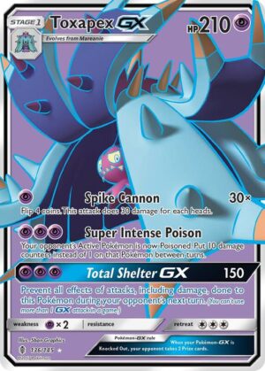 Toxapex-GX 136/145 - Guardians Rising