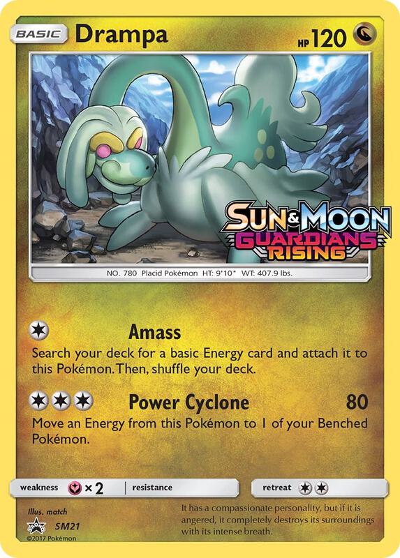 Karta Pokemon Drampa - SM21 (Prerelease) - SM Promos SM21