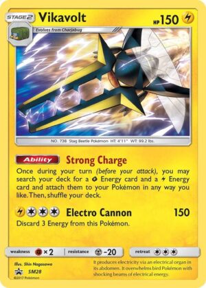Karta Pokemon Vikavolt - SM28 - SM Promos SM28