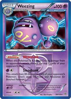 Karta Pokemon Weezing 58/135 (BW Plasma Storm) - Deck Exclusives