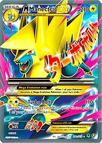 Karta Pokemon M Manectric EX - 24a/119 - Alternate Art Promos 24a/119