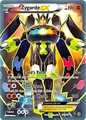 Karta Pokemon Zygarde EX - 54a/124 - Alternate Art Promos 54a/124