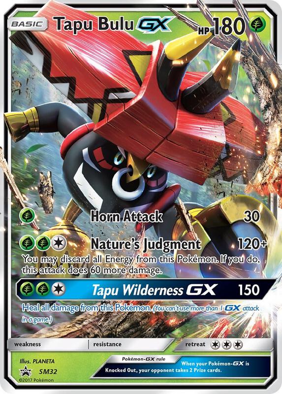 Karta Pokemon Tapu Bulu GX - SM32 - SM Promos SM32