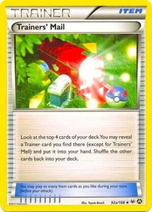 Karta Pokemon Trainers' Mail - 92a/108 (Non-Holo) - Alternate Art Promos 92a/108