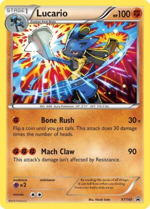 Karta Pokemon Lucario - XY140 - XY Promos XY140