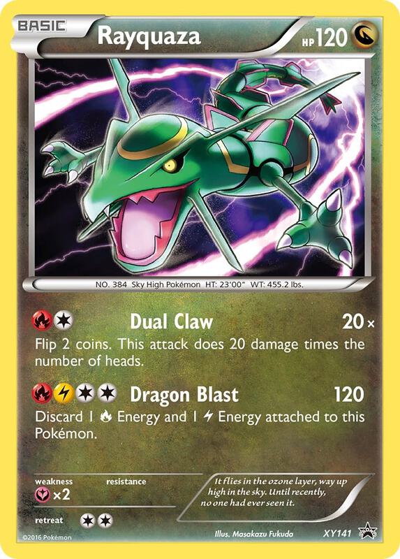 Karta Pokemon Rayquaza - XY141 - XY Promos XY141