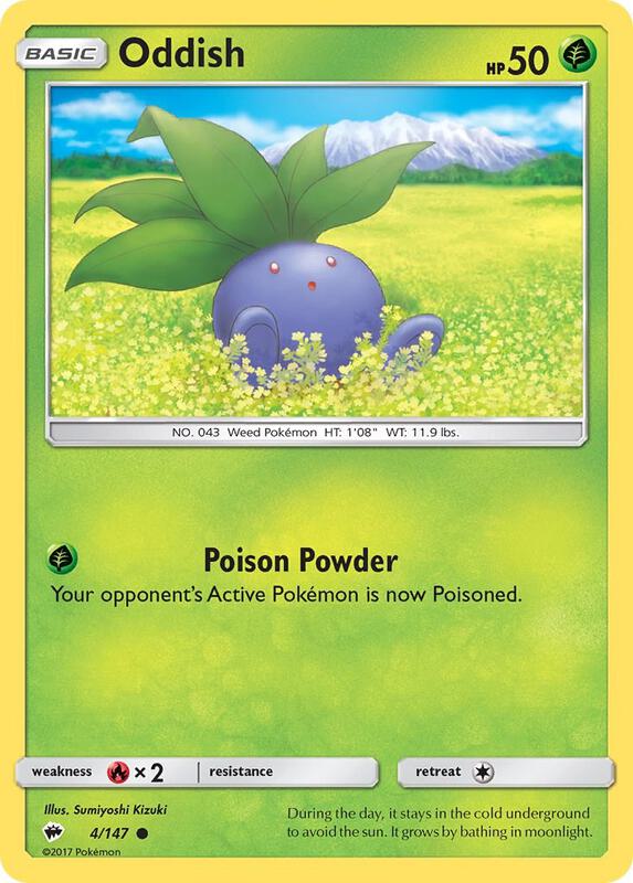 Oddish 4/147 - Burning Shadows